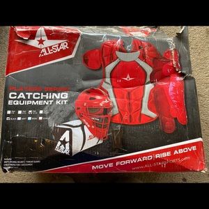 Brand new, never used All Star Players Series catching equipment.